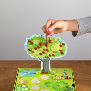 Joc de societate HABA Obstgartchen 3D-Kirschbaum, pentru 2-4 jucatori, ab 3 ani - Img 5
