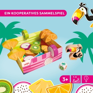 Joc de societate HABA Obstgarten Tropical - 1-4 jucatori, pentru copii de la 3 ani - Img 4
