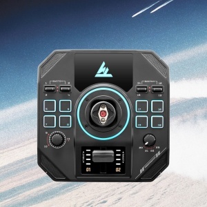 Joystick Thrustmaster Sol-R 4 HOTAS cu Schubhebel pentru PC - Img 3