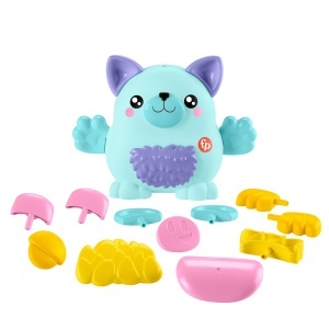 Jucarie creativa pentru copii Fisher-Price FP Pets HXP18, 18 piese, stimuleaza creativitatea