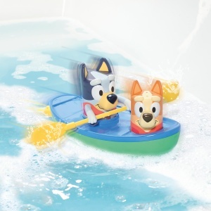 Jucarie de baie Bluey Kanu - Tomy UK, Culoare albastra, Dimensiune universala - Img 3