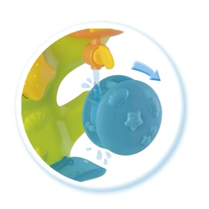 Jucarie de Baie Smoby AquaFun, cu Dus si Aquariu, Multicolor - Img 5