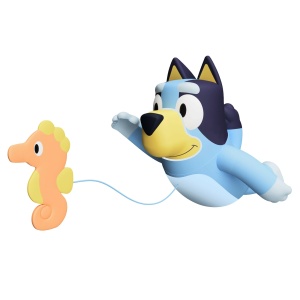 Jucarie de Baie Tomy Toomies Bluey, Seepferdchen, pentru copii 18 luni