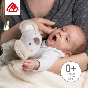 Jucarie de plus Fehn Warming Animal Koala - Perna linistitoare cu seminte de struguri pentru bebelusi in aspect dragut de animal de plus Koala - Perna de caldura Jucarie de plus calda pentru relaxare pentru bebelusi si copii mici de la 0+ luni - Img 2