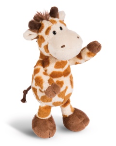 Jucarie de plus Giraffa NICI 20 cm Zoo Friends, design adorabil, material moale