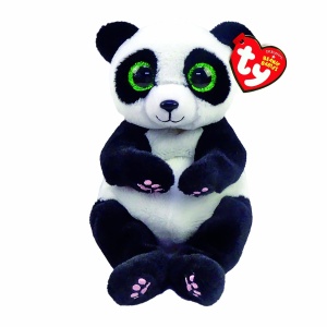 Jucarie de Plus Panda Ying TY, 17 cm, Multicolor, 100 Poliester