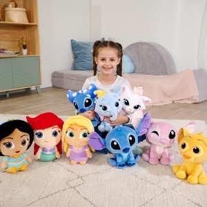 Jucarie de plus Simba Toys Disney Doorables Marie Aristocats 25 cm moale si pufoasa pentru toate varstele - Img 7