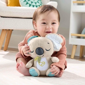 Jucarie din plus Koala Fisher-Price JBD65 cu muzica si alb zgomot, pentru bebelusi - Img 2