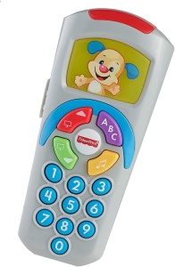 Jucarie educativa Fisher-Price DLD33 cu telecomanda, muzica si lumini pentru bebelusi
