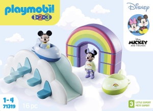 Jucarie educativa PLAYMOBIL 1.2.3 Micky si Minnie, 16 piese, pentru copii de la 12 luni - Img 4