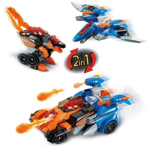 Jucarie educativa VTech Switch and Go Dinos Spinosaurus si Pterodaktylus 2in1