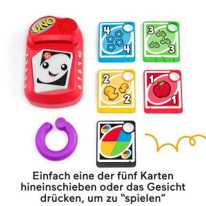 Jucarie electronica Fisher-Price Baby UNO, cu lumini si muzica, pentru 6-36 luni - Img 4