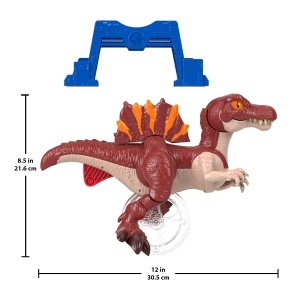 Jucarie Fisher-Price Imaginext Spinosaurus JFR24 23 cm miscare dinamica si functii interactive - Img 5