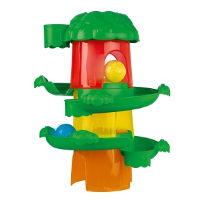Jucarie interactiva Chicco 2IN1 Baumhaus turn suprapus in forma de copac cu bile si tobogane - Img 4