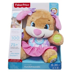 Jucarie interactiva cu muzica Fisher-Price Hundefreundin, 3 niveluri, pentru copii 6 - Img 6
