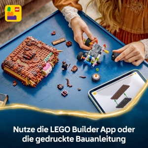 Jucarie Interactiva LEGO Harry Potter Beissendes Monsterbuch der Monster cu Figurina Neville Longbottom - Img 6