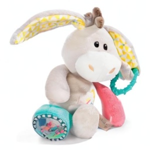 Jucarie interactiva NICI Esel Muli pentru bebelusi 3 luni cu functii tactile si sonore - Img 8