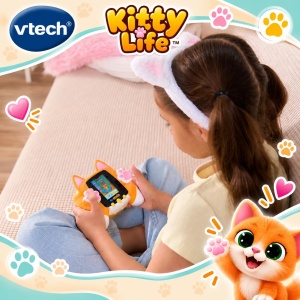 Jucarie interactiva VTech KittyLife cu 2 moduri de joc si 30 misiuni - Img 2