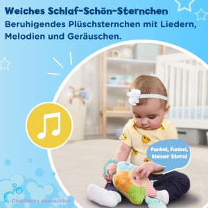 Jucarie muzicala pentru bebelusi VTech Schlaf-schon-Sternchen, cu lumini si sunete - Img 2