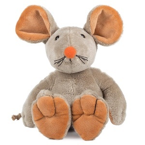 Jucarie Plush Eddi Schaffer - Soarece, 26 cm, Material moale - Img 2