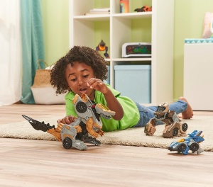 Jucarie Transformabila VTech Switch and Go OneClick-Mega-Drache 2in1 cu Efecte Luminoase si Sonore - Img 3