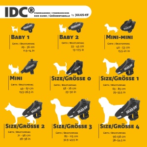 Julius K9 16IDC-P-1 Ham de putere IDC cu Logo Field, marimea 1, negru - Img 3
