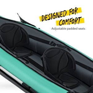 Kajak Bestway Ventura Elite X2 pentru 2 persoane, 330 x 86 cm, 200 kg - Img 4