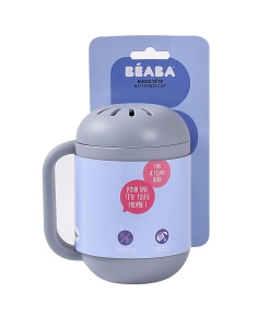 Kanne pentru spalat parul bebelusului Beaba, 2 in 1, cu maner ergonomic, silicon - Img 7