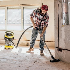 Karcher 1.628-361.0, WD 6 HP V-30/6/22/T Aspirator umed/uscat-30 L Rezervor din otel inoxidabil-1300W (priza portabila si functie de suflare), Standard, 1300 W, 30 litri - Img 5