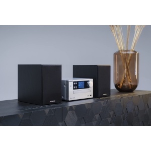 KENWOOD M-725DAB-S - Sistem Micro HiFi cu DAB+, CD, USB, Bluetooth si TFT-Display, Aluminiu mat - Img 8