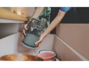 Kenwood MultiPro Go FDP22130GY robot de bucatarie compact de numai 30 cm inaltime pentru feliere razuire piure si framantare aluat servire expres reci - Img 9