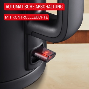Kettle electric Tefal KO1408E0, 1.5L, dublu perete, negru - Img 4