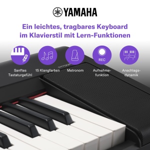 Keyboard digital Yamaha NP-15, 61 taste, 15 sunete, design portabil - Img 2