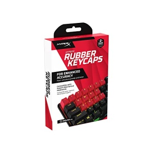 Kit accesorii gaming HyperX Rubber Keycaps 19 taste texturate rosu - Img 11