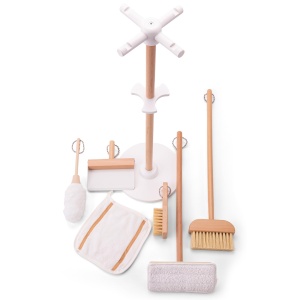 Kit de curatare din lemn New Classic Toys, 18375 - Img 2
