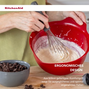 KitchenAid Schneebesen Utility Ballon Softgrip Gri Carbune - Img 5