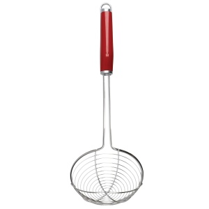 KitchenAid Strecuratoare cu lingura, lingura cu fante din otel inoxidabil - rosu imperiu - Img 2