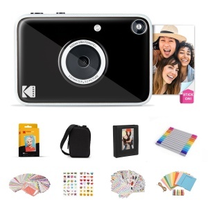 Kodak Printomatic Plus Camera Instant Negru Set Cadou cu Accesorii