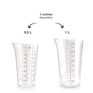 Lacor 67071 Cana Gradata 1L BPA-Free Plastic Marcaje Multiple - Img 6