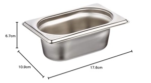 Lacor GN Container 19 176x108x65 Inox 66965Z - Img 5