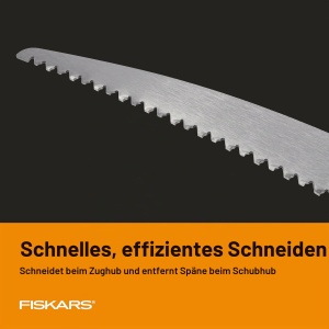 Lama de inlocuire Fiskars 93336966K 38,1 cm, design Woodzig, pentru unelte de gradinarit - Img 2