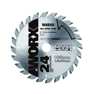Lama de taiere din lemn WORX WA5101, 165 mm, TCT - Img 3