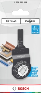 Lama pentru feronerie Star Lock AIZ 10 AB, 10 mm, Bimetal, pentru taiere lemn si metale - Img 2