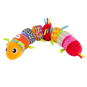 Lamaze Raupen Puzzle pentru copii jucarie educativa cu culori vibrante si functii interactive