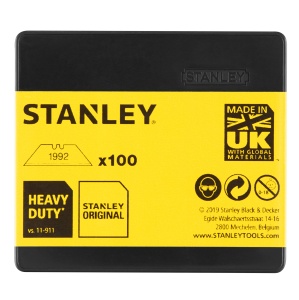 Lame trapezoidale Stanley 1992, 62mm, 100 bucati, pentru taiere covor si vinil - Img 7