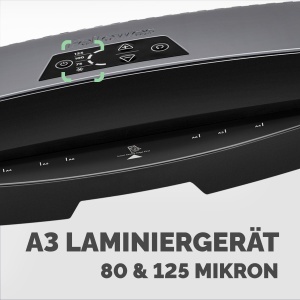 Laminator Fellowes Calibre A3 125 Micron 60 Secunde Incalzire Tehnologie Anti-Blocare - Img 5