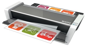 Laminator Leitz Touch 2 iLAM A3 Alb-Antracit High Speed pentru Birou si Scoala