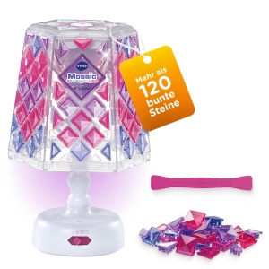 Lampa cu Mosaik VTech Mosaic Magic Lights, 120 piese, pentru copii
