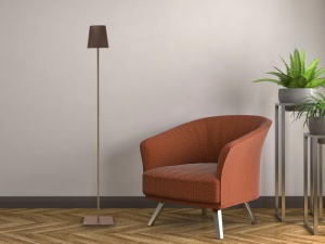 Lampa de birou Beper P201UTP405, 2.5W, USB reincarcabila, 3 culori, Corten - Img 4