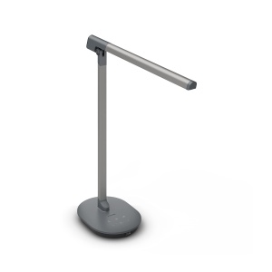 Lampa de birou PHILIPS LED Sword, dimmabila, gri, design elegant
